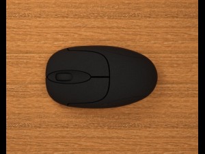 computer mouse 3D मॉडल