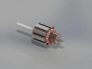 Ac electric motor of hair dryer 3D Model
