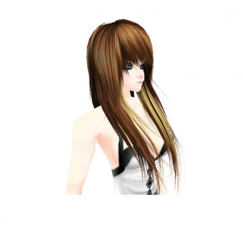 hair Modelo 3D .c4d .max .obj .3ds .fbx .stl .blend 