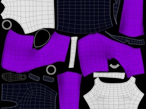 cartoon woman Modelo 3D
