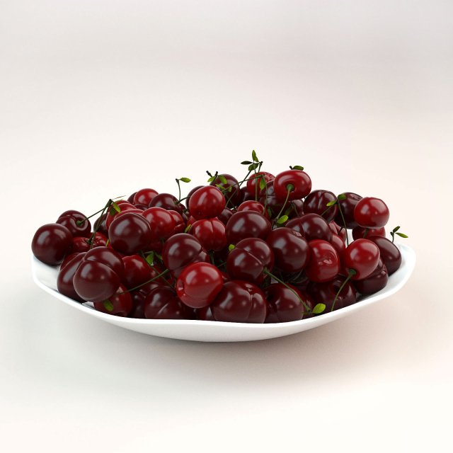 cherry Modelo 3D .c4d .max .obj .3ds .fbx .stl .blend 