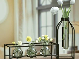 impostare il vaso Irving Modello 3D