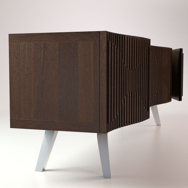 bedside table tv 3D 모델 .c4d .max .obj .3ds .fbx .stl .blend 