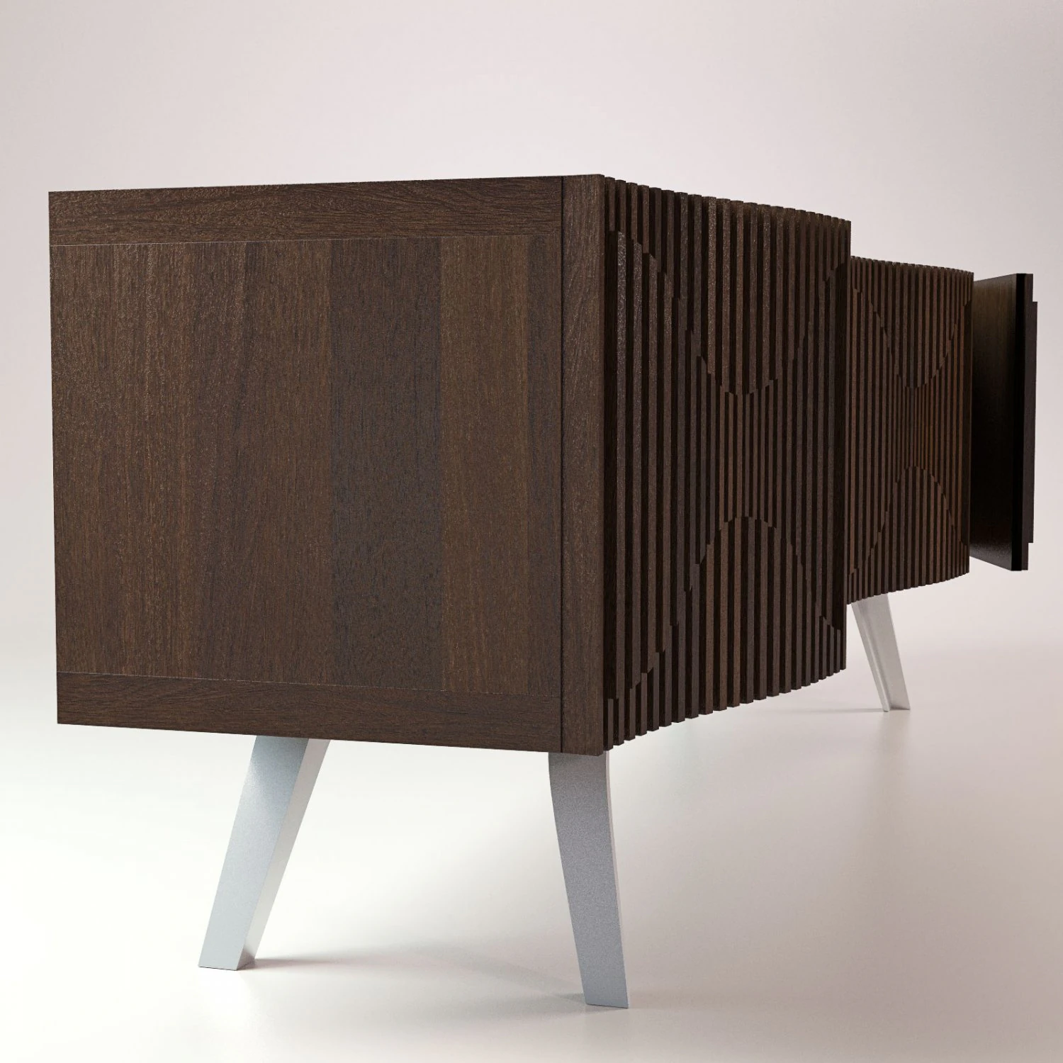 bedside table tv 3D Model .c4d .max .obj .3ds .fbx .stl .blend
