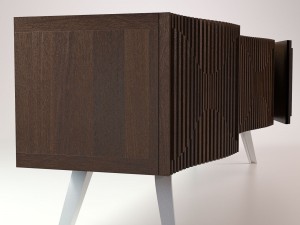 bedside table tv Modelo 3D