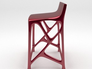 axiom stool 3D 모델