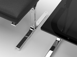 berlin chair set 3Dモデル