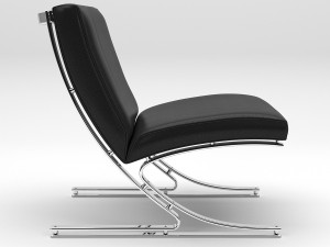 berlin chair set 3Dモデル