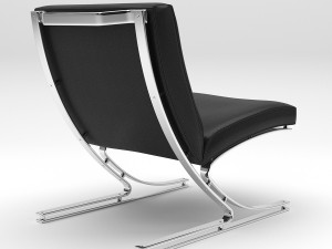 berlin chair set 3Dモデル