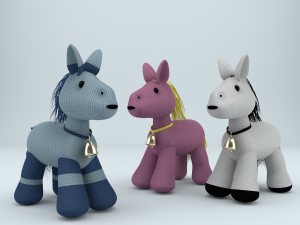 toy horse 3D 모델