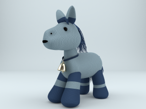 toy horse Modelo 3D