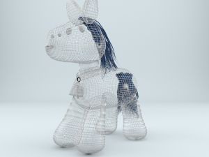 toy horse Modelo 3D