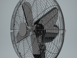 ventilator fan 3D मॉडल