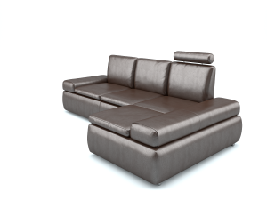 leather sofa Modelo 3D