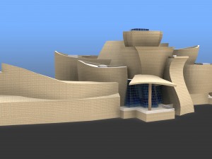 guggenheim museum bilbao 3Dモデル