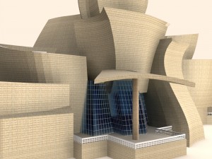 guggenheim museum bilbao 3Dモデル