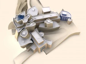 guggenheim museum bilbao 3D Model