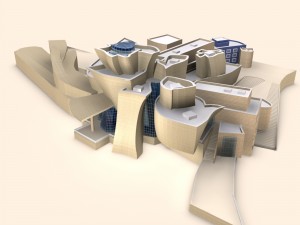 guggenheim museum bilbao 3Dモデル