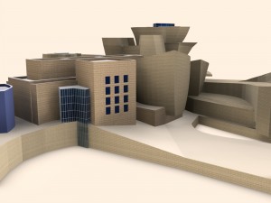 guggenheim museum bilbao 3Dモデル