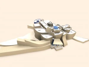 guggenheim museum bilbao 3D Model