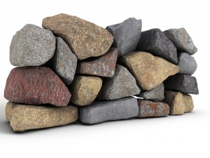stone wall 1 3D Model