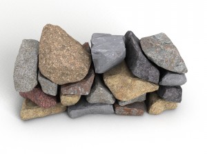 stone wall 1 Model 3D