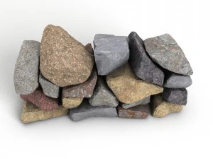 stone wall 1 3D Model