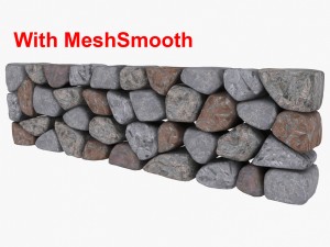 stone wall 2 3D Model