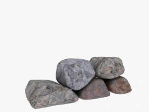 stone wall 2 3D Model