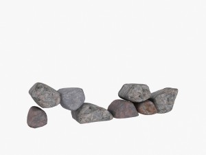 stone wall 2 3D Model