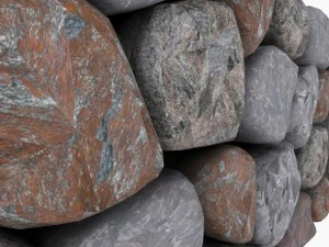 stone wall 2 3D Model