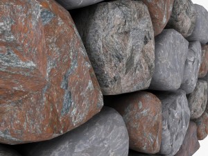 stone wall 2 3D Model