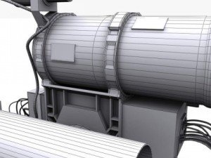 laser system us navy fs 3D Model