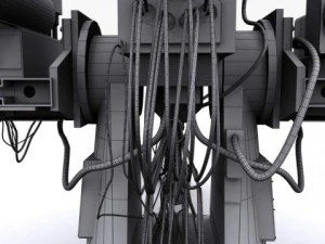 laser system us navy fs 3D Model