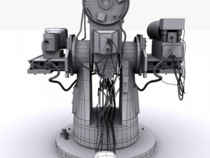 laser system us navy fs 3D Model