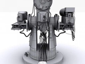 laser system us navy fs 3D Model