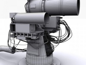 laser system us navy fs 3D Model