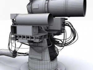 laser system us navy fs 3D Model