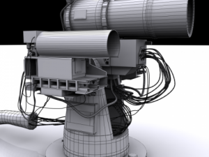 laser system us navy fs 3D Model