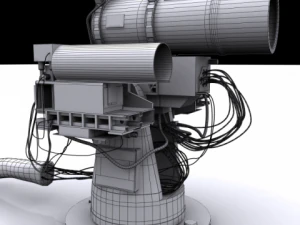 laser system us navy fs 3D Model