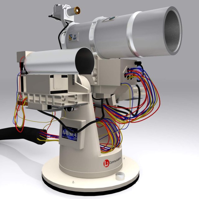 laser system us navy fs 3D Model .c4d .max .obj .3ds .fbx .stl .blend 