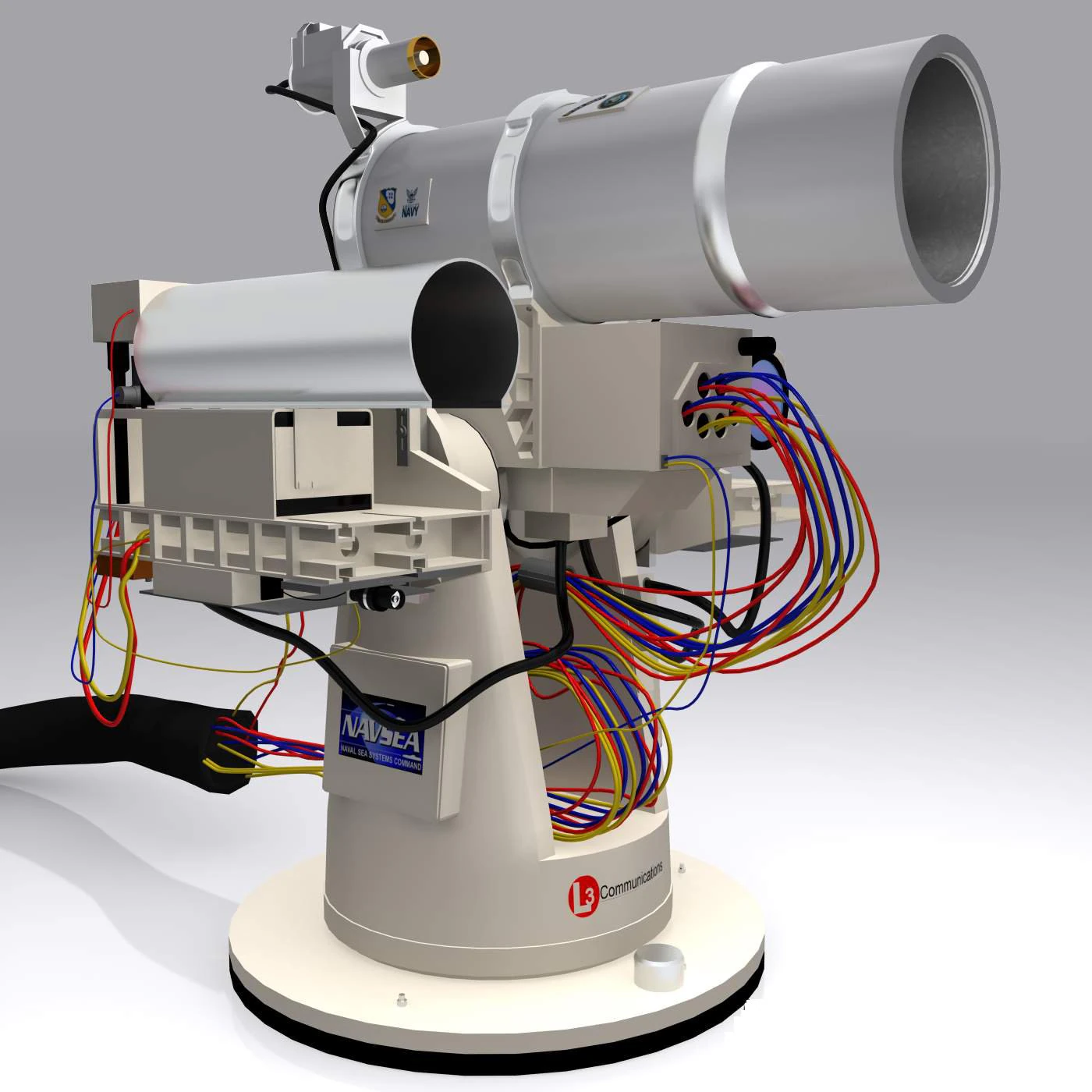 laser system us navy fs 3D Model .c4d .max .obj .3ds .fbx .stl .blend