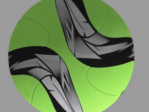 adidas conext15 soccer ball 3D 모델