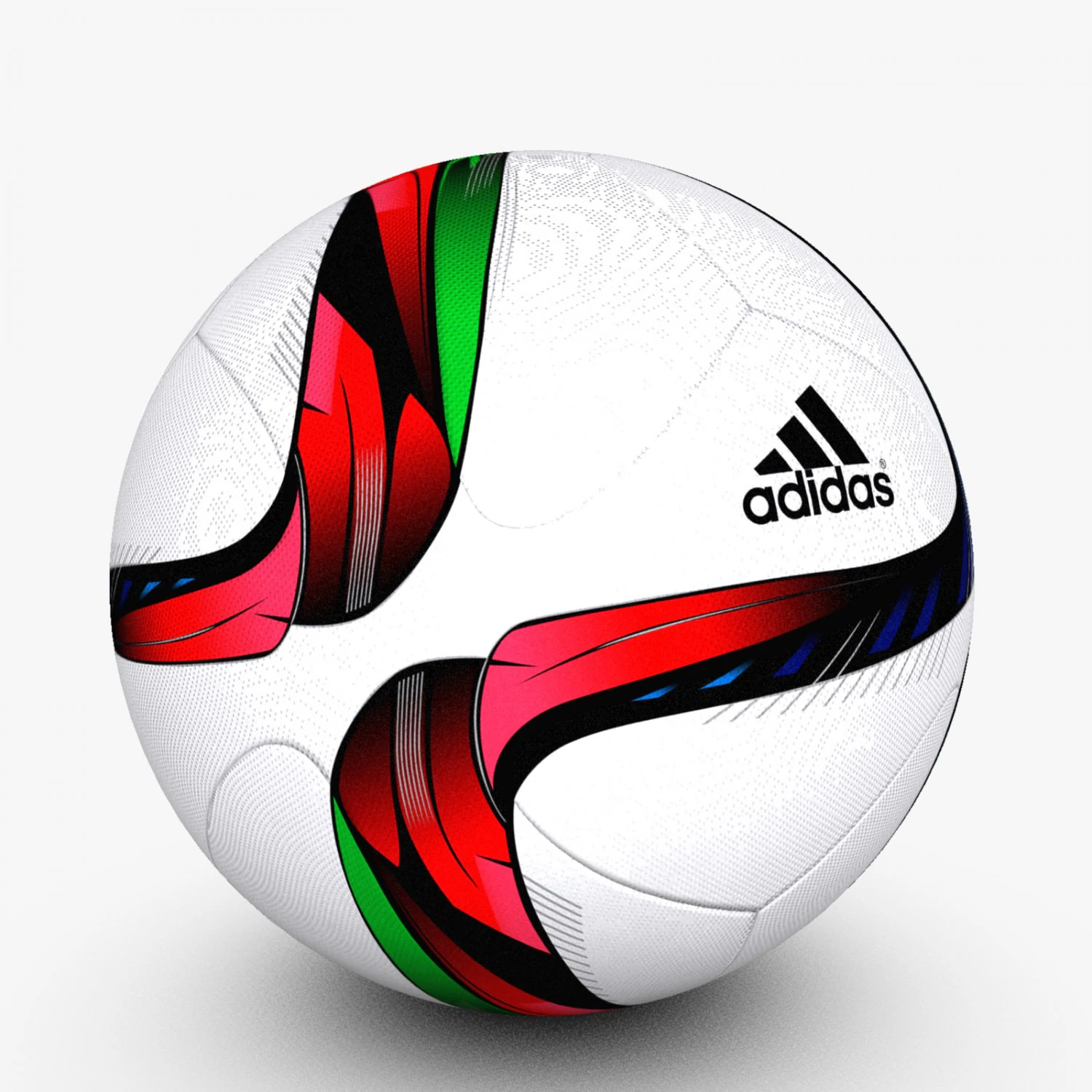 adidas conext15 soccer ball 3D Model .c4d .max .obj .3ds .fbx .stl .blend 