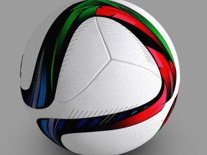 adidas conext15 soccer ball Model 3D