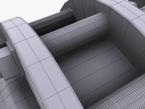 industrial pipes Modèle 3D