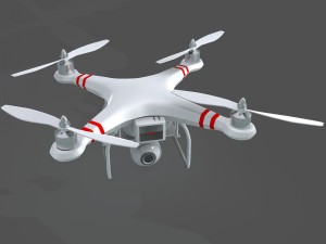 phantom quad copter 3D-Modell