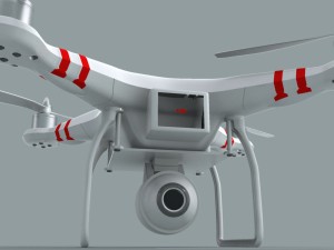 phantom quad copter 3D-Modell