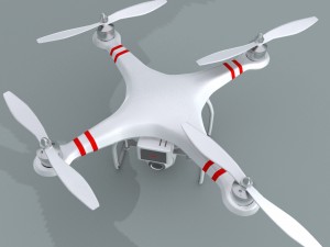 phantom quad copter 3D-Modell