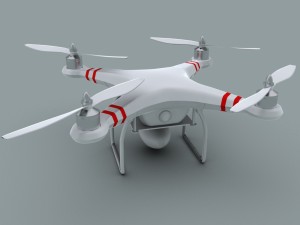 phantom quad copter 3D-Modell